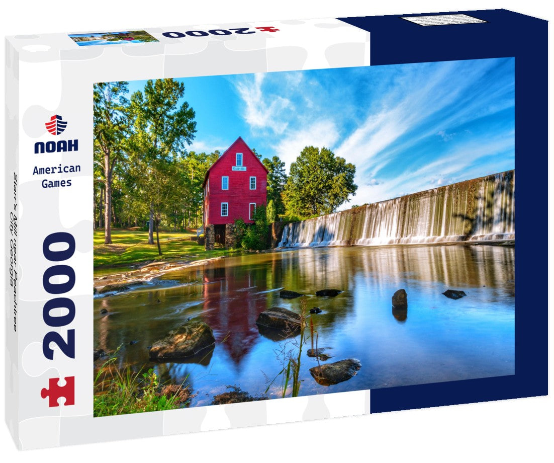Starr's Mill near Peachtree City Georgia 2000pc Puzzle