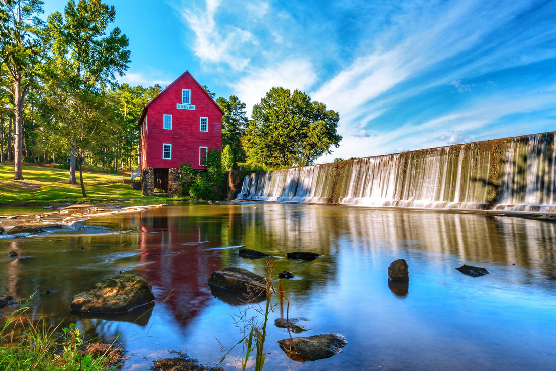 Starr's Mill near Peachtree City Georgia 2000pc Puzzle