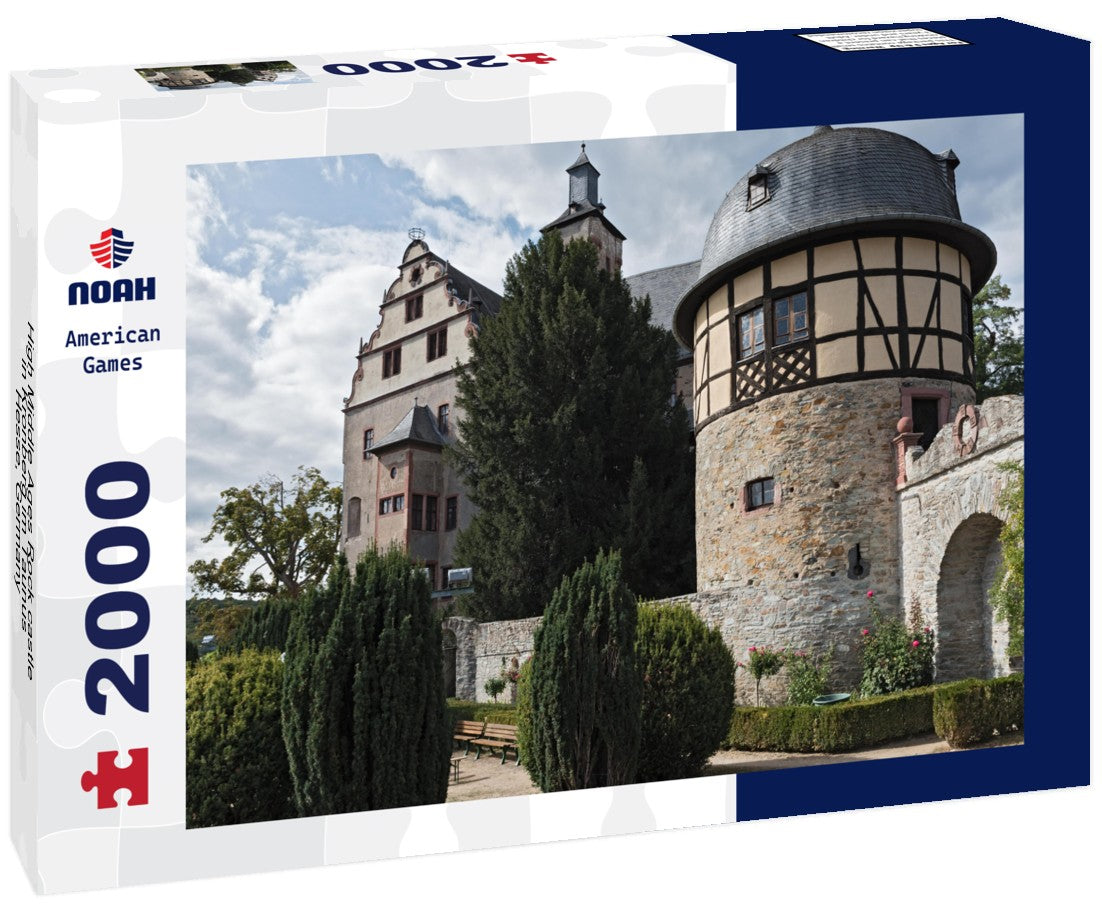High Middle Ages Rock castle in Kronberg im Taunus, Hesse, Germany 2000pc Puzzle