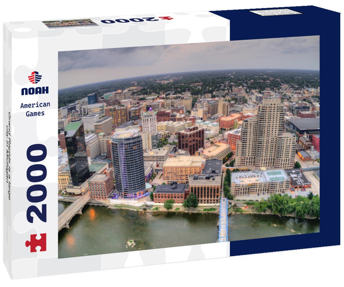 Grand Rapids is a large city in Michigan 2000pc Puzzle