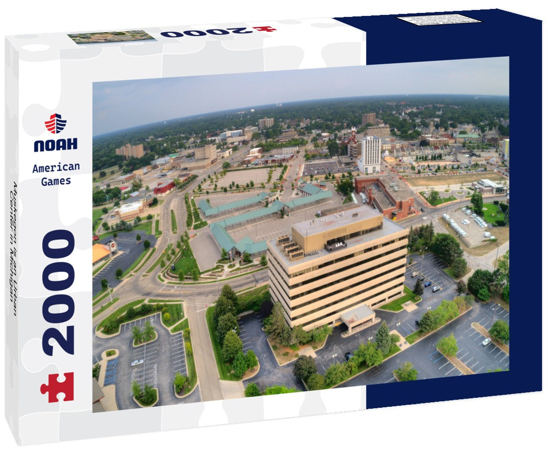 Muskegon is an Urban Center in Michigan 2000pc Puzzle