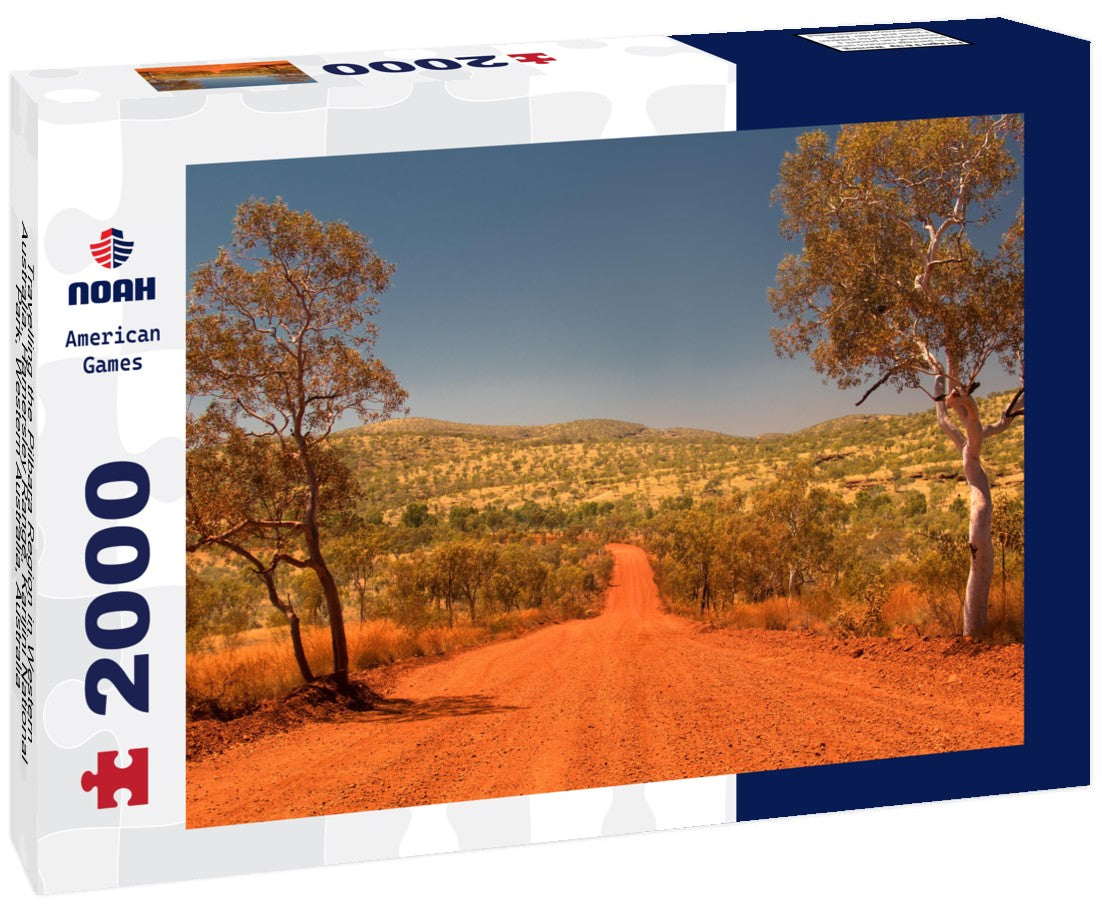 Travelling the Pilbara Region in Western Australia, Hamersley Range, Karijini National Park, Western Australia, Australia 2000pc Puzzle