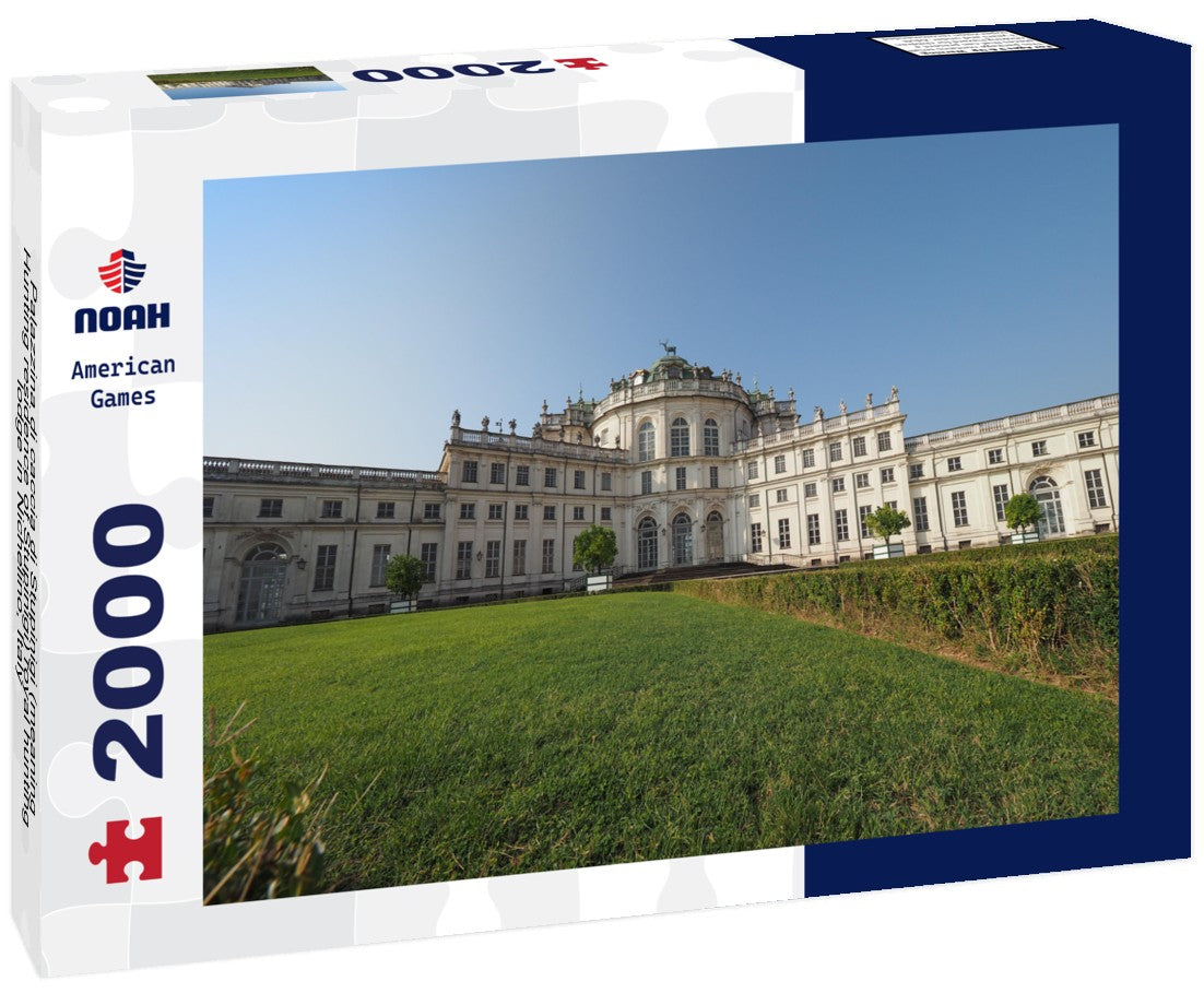 Palazzina di caccia di Stupinigi (meaning Hunting residence of Stupinigi) royal hunting lodge in Nichelino, Italy 2000pc Puzzle