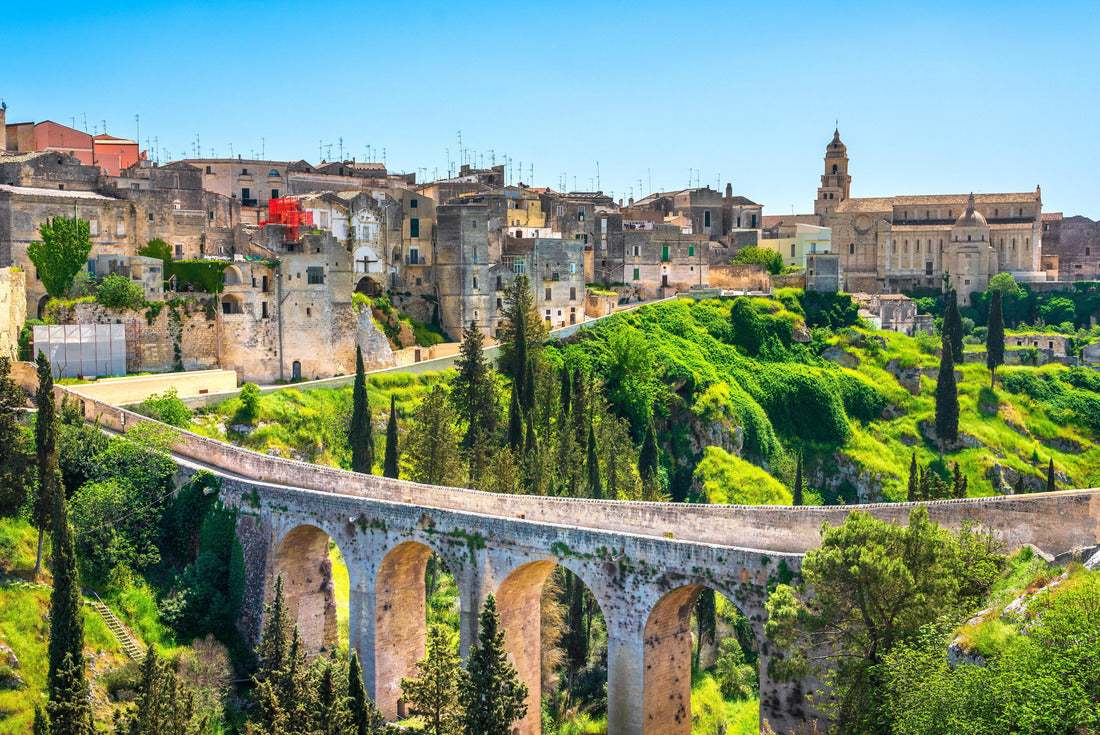 Gravina in Puglia old town, bridge and canyon. Apulia, Italy 2000pc Puzzle