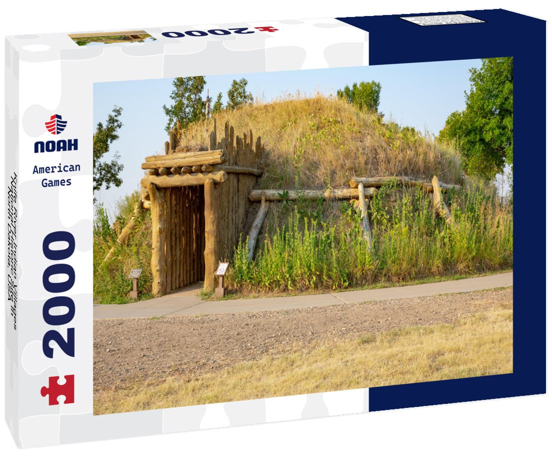 Noah Jigsaw Puzzle Knife River Indian Villages National Historic Site in North Dakota, USA 2000 pieces