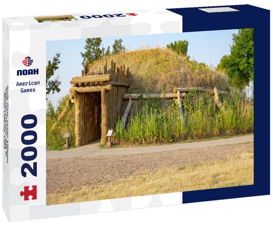 Noah Jigsaw Puzzle Knife River Indian Villages National Historic Site in North Dakota, USA 2000 pieces