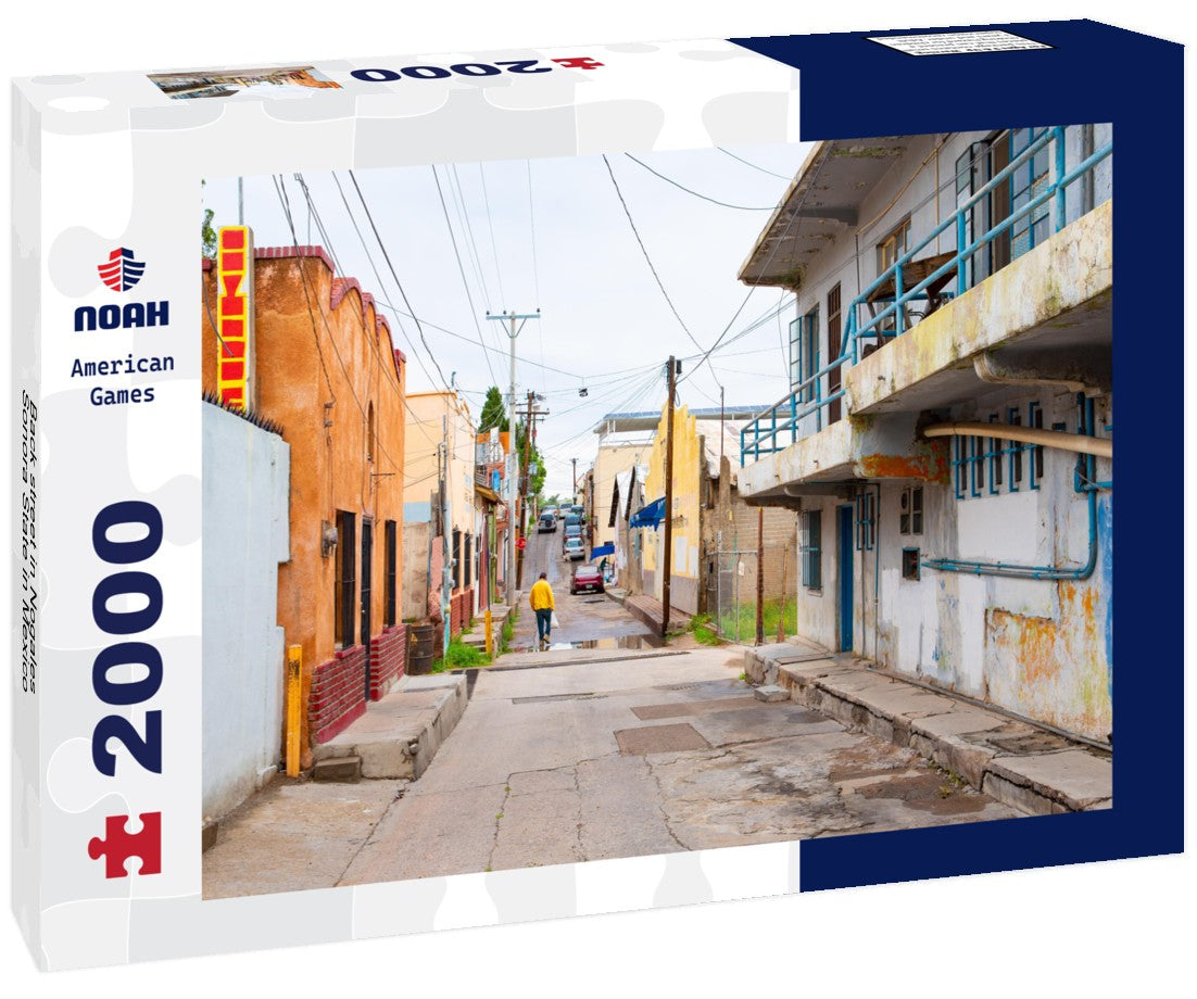 Back street in Nogales, Sonora State in Mexico 2000pc Puzzle