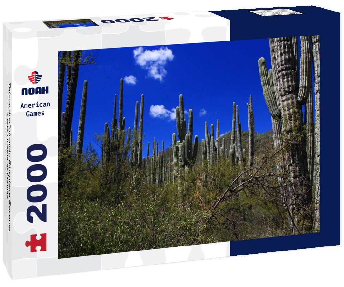 Tehuacán-Cuicatlán Biosphere Reserve. State Puebla of Mexico 2000pc Puzzle