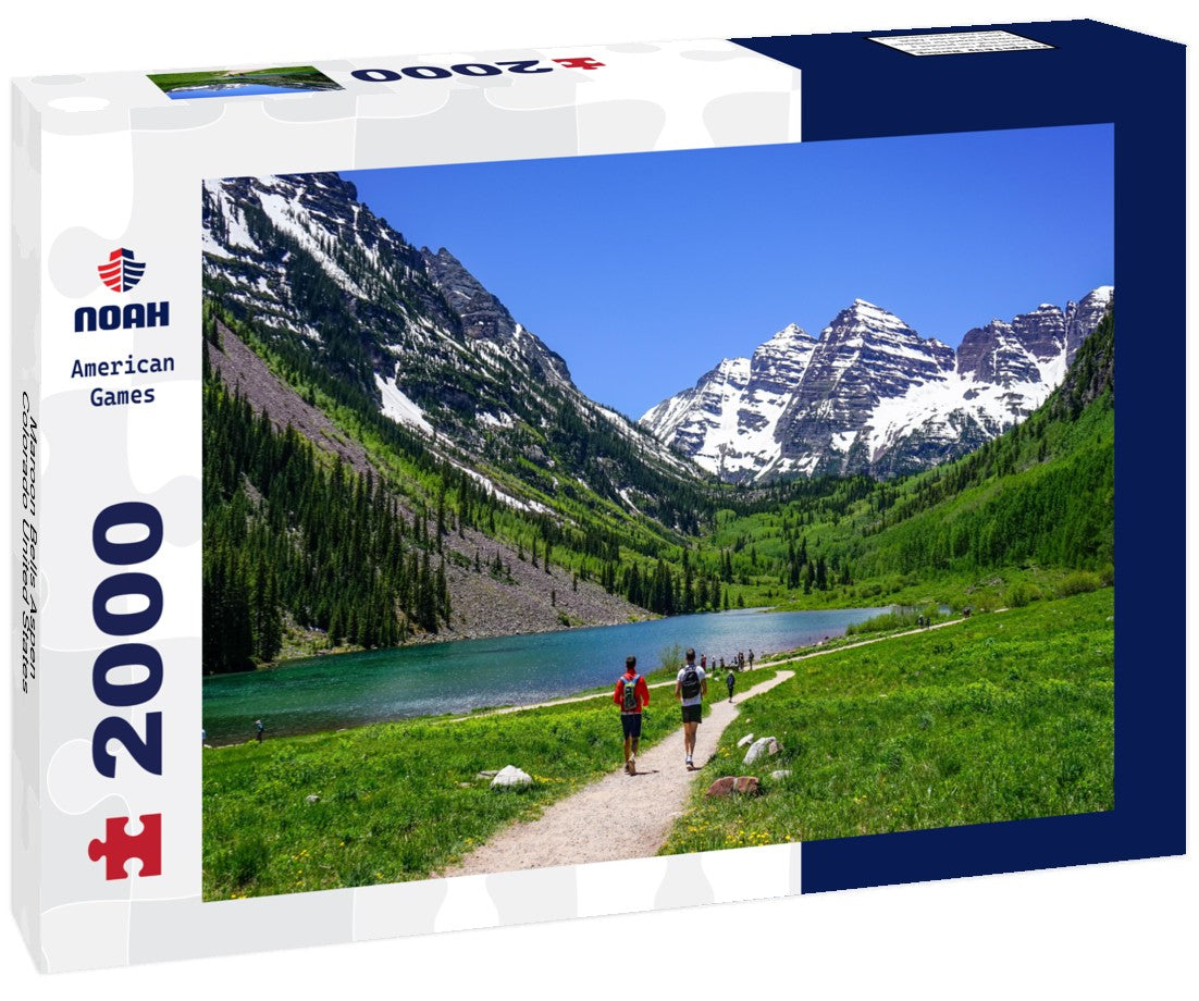 Maroon Bells Aspen, Colorado United States 2000pc Puzzle