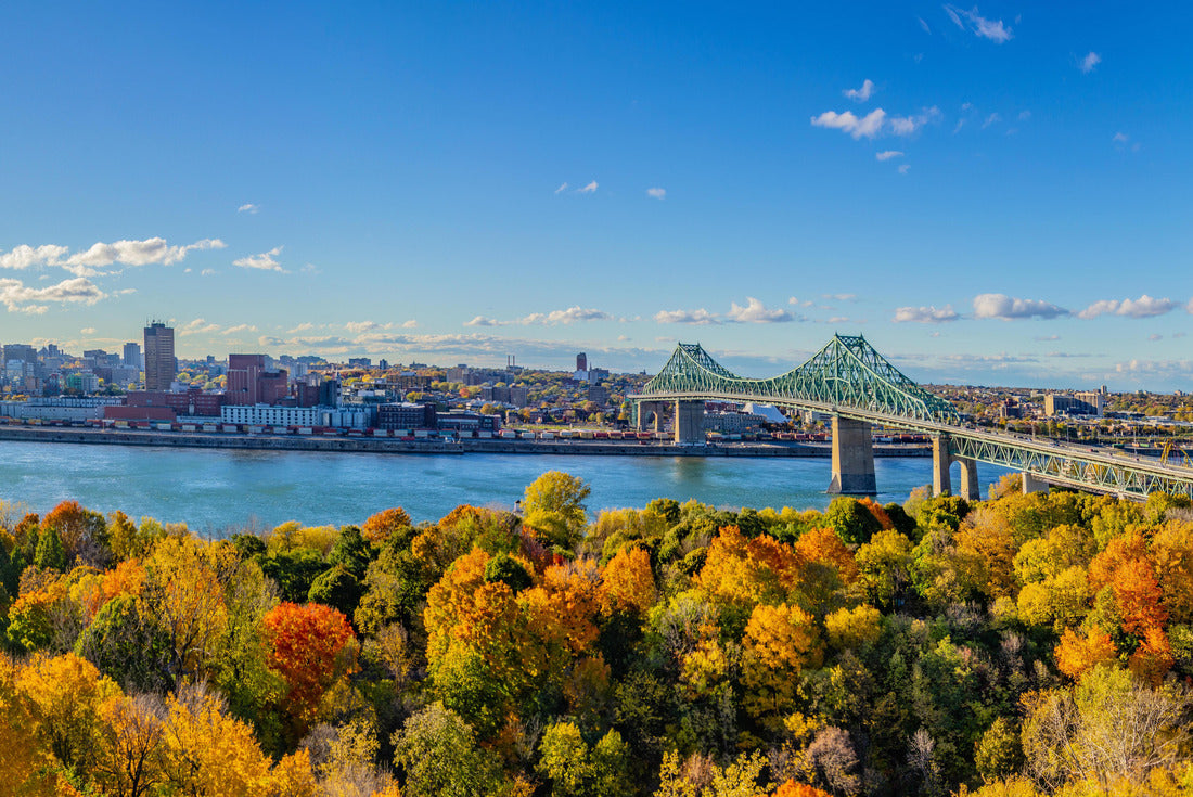 Montreal, Quebec, Canada and the Saint Lawrence River 2000pc Puzzle