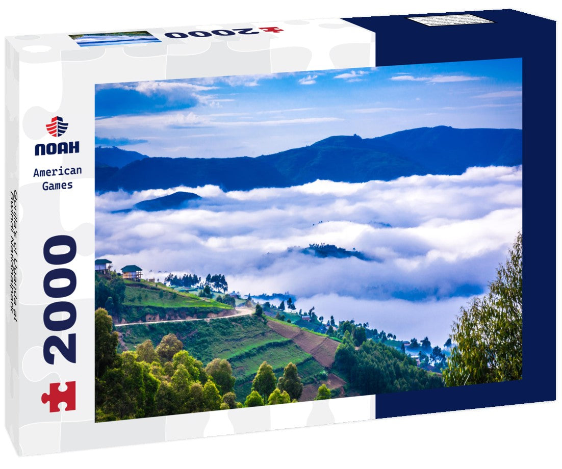 Gorilla's of Uganda at Bwindi Nationalpark 2000pc Puzzle