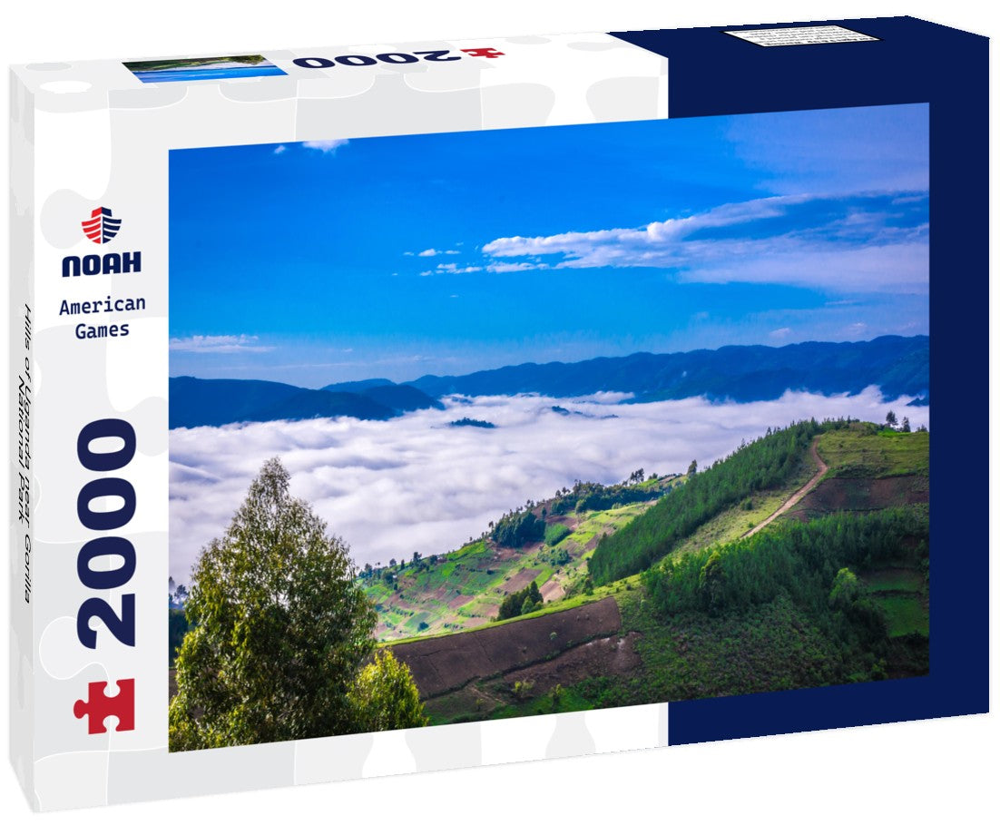 Noah Jigsaw Puzzle Hills of Uganda near Gorilla National Park 2000 pieces