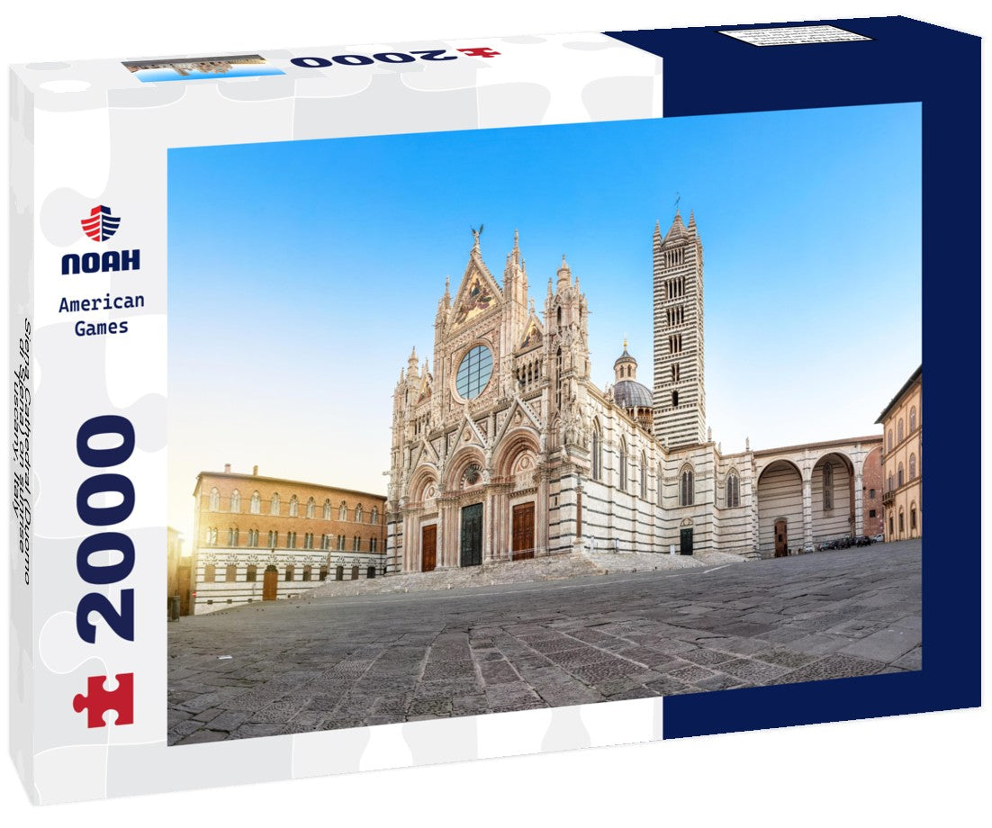 Siena Cathedral (Duomo di Siena) on sunrise, Tuscany, Italy 2000pc Puzzle
