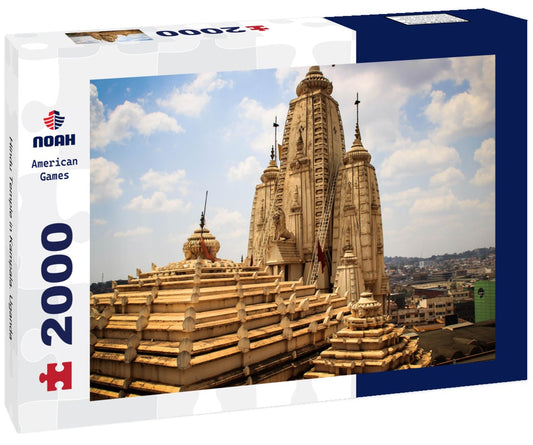 Noah Jigsaw Puzzle Hindu Temple in Kampala. Uganda 2000 pieces