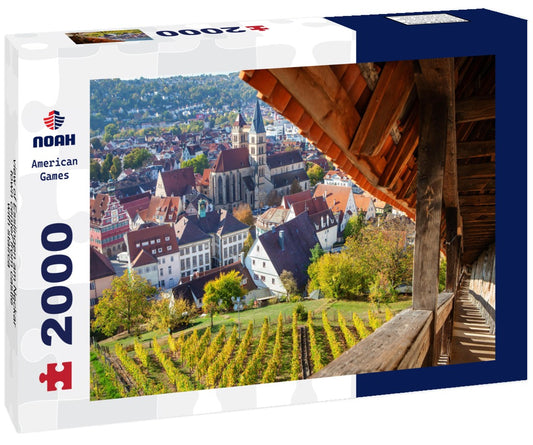 Esslingen am Neckar town center from castle with stairca 2000pc Puzzle