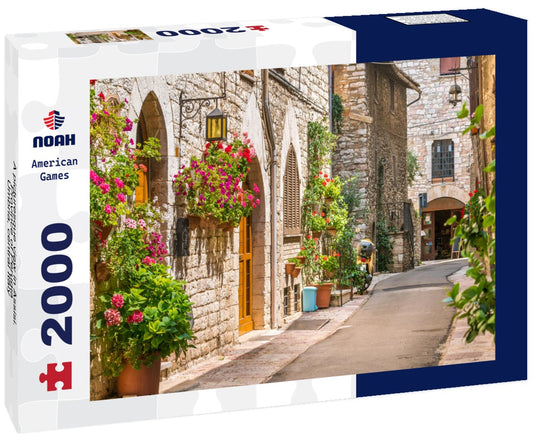 Noah Jigsaw Puzzle A picturesque view in Assisi. Province of Perugia, Umbria, central Italy 2000 pieces