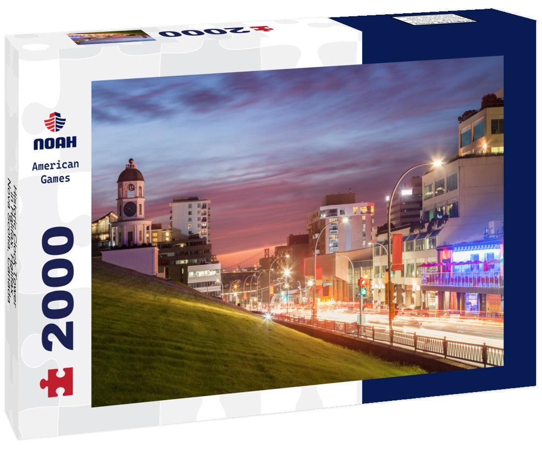 Noah Jigsaw Puzzle Historic Clock Tower in Halifax. Halifax, Nova Scotia, Canada 2000 pieces