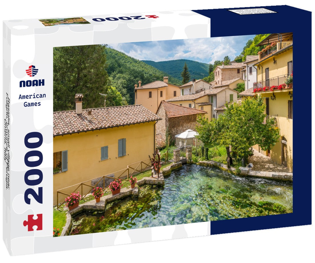 Noah Jigsaw Puzzle Rasiglia, small village near Foligno, province of Perugia. Umbria, Italy 2000 pieces