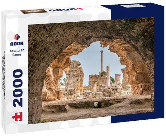 Noah Jigsaw Puzzle View of the Antonine Baths in the ancient city of Carthage, Tunisia 2000 pieces