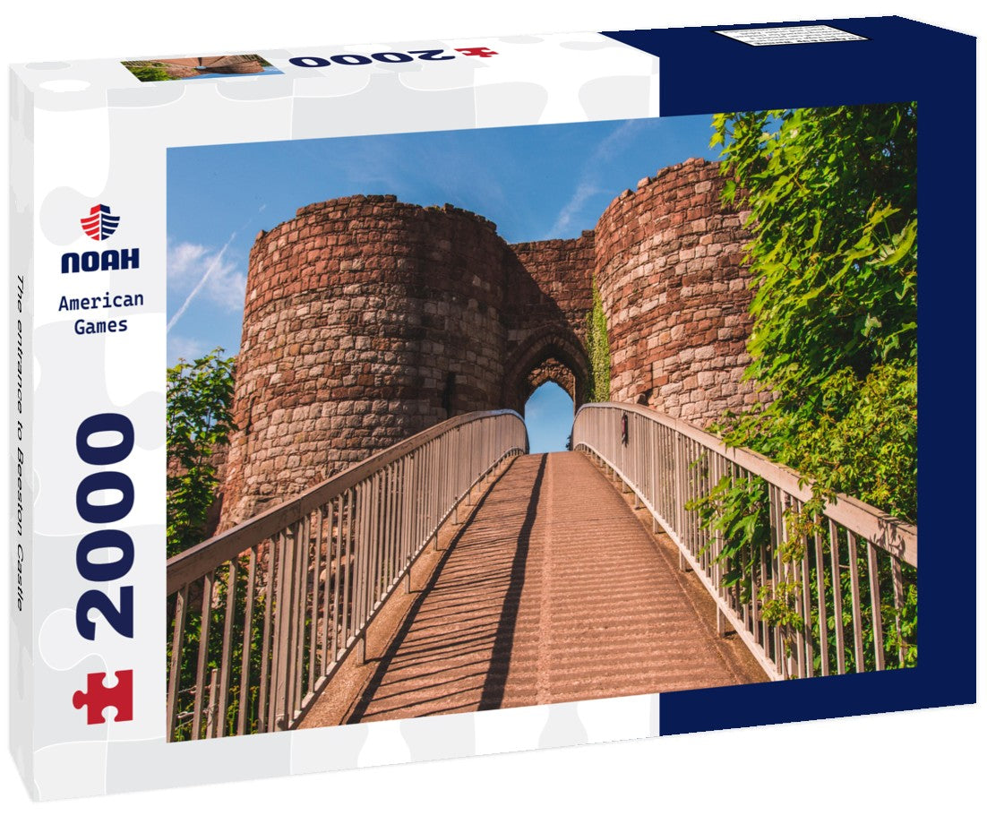 The entrance to Beeston Castle 2000pc Puzzle