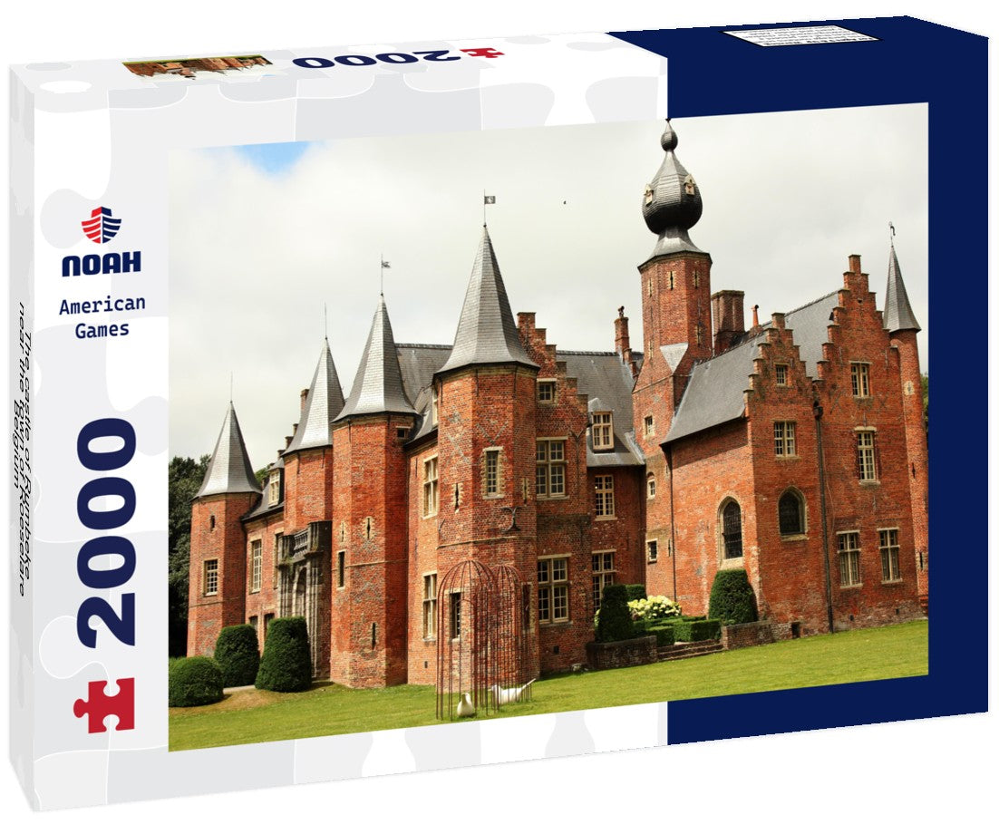 The castle of Rumbeke near the town of Roeselare, Belgium 2000pc Puzzle