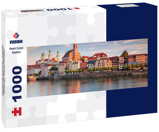 Noah Jigsaw Puzzle Passau skyline, Germany. Cityscape of Passau skyline, Bavaria, Germany at autumn sunset panorama 1000 pieces