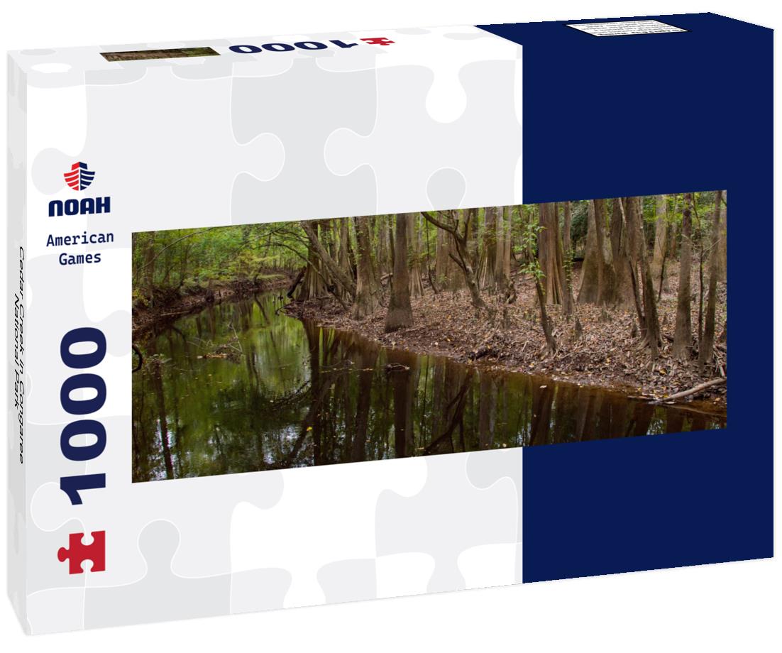 Noah Jigsaw Puzzle Cedar Creek in Congaree National Park panorama 1000 pieces