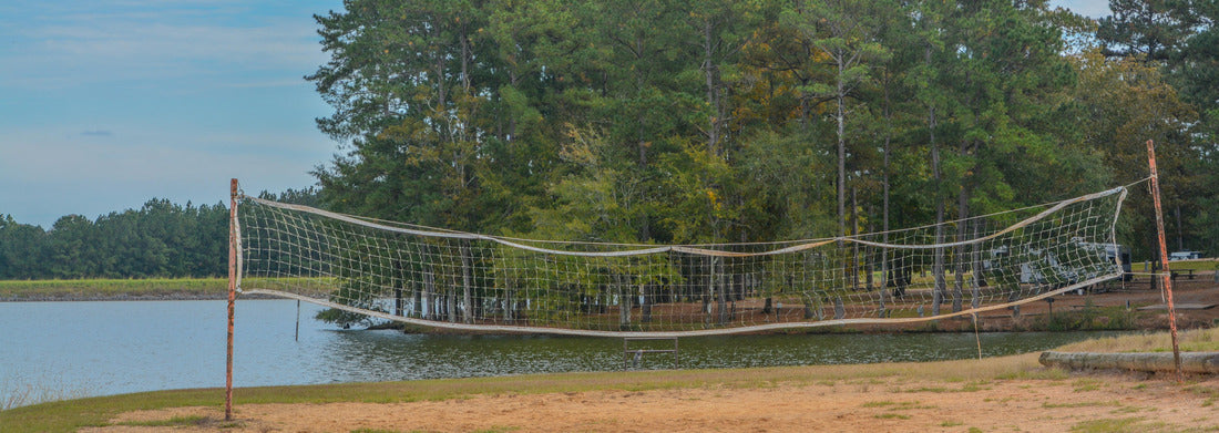The beautiful Lincoln National Park offers many recreational areas in Lincoln, Lincoln County, Mississippi 1000pc Panoramic Puzzle