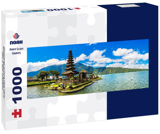 Noah Jigsaw Puzzle Panorama of Pura Ulun Danu Beratan Bedugul temple on a lake in Bali, Indonesia panorama 1000 pieces
