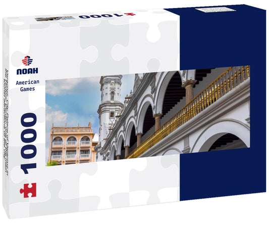 Veracruz, City Palace of Veracruz in the Historic Center, one of the main tourist attractions of the city 1000pc Panoramic Puzzle
