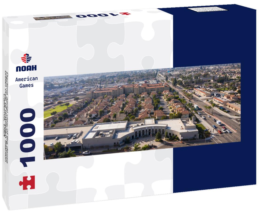Noah Jigsaw Puzzle Daytime aerial view of the dense urban core of downtown Stanton, California, USA panorama 1000 pieces