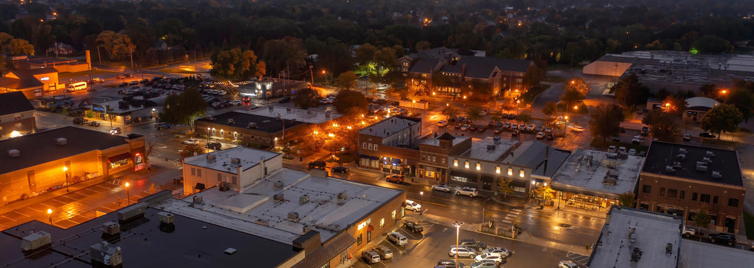 Noah Jigsaw Puzzle Aerial View of the Twin Cities Suburb of Lakeville, Minnesota panorama 1000 pieces