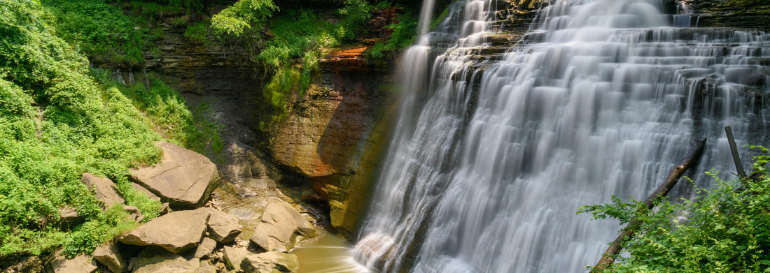 Noah Jigsaw Puzzle Brandywine falls, waterfall in Cuyahoga Valley National Park, Ohio panorama 1000 pieces