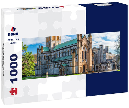 Noah Jigsaw Puzzle Buckfast Abbey Church, Buckfastleigh, Devon, England panorama 1000 pieces