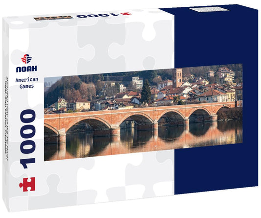 Noah Jigsaw Puzzle Beautiful view of the Po River near San Mauro Torinese panorama 1000 pieces