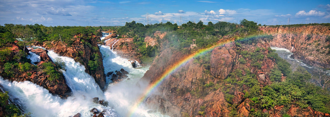 Noah Jigsaw Puzzle Paulo Afonso waterfall hydroelectric power station panorama 1000 pieces