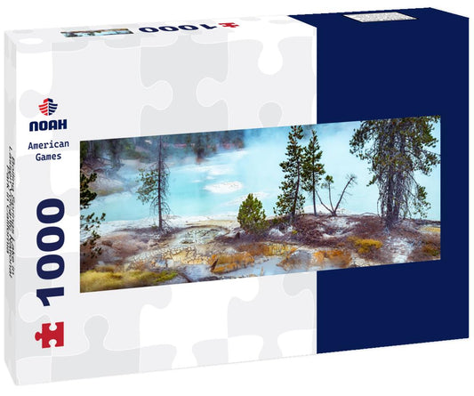 Noah Jigsaw Puzzle Boiling Springs Lake in Lassen Volcanic National Park in California panorama 1000 pieces