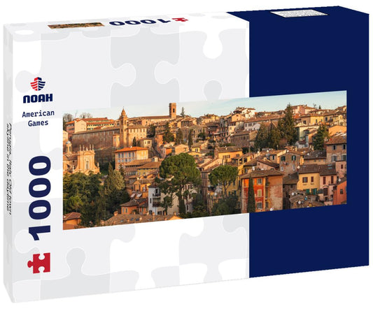 Noah Jigsaw Puzzle Perugia, Italy Old town skyline in the daytime panorama 1000 pieces