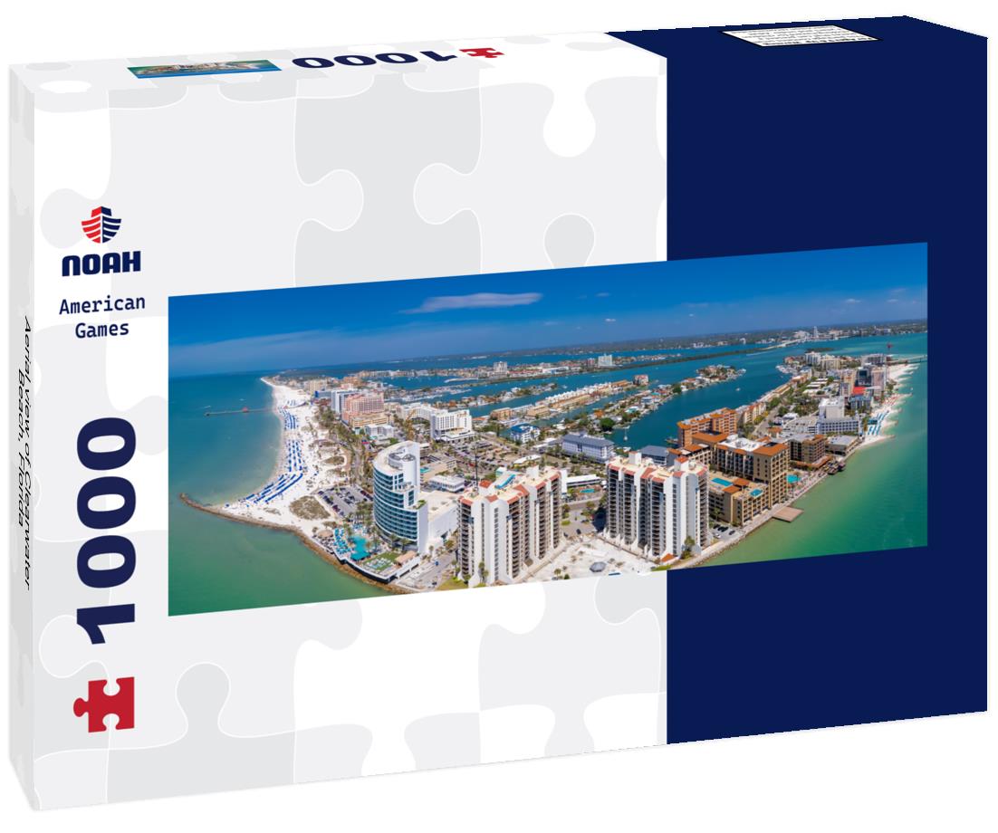 Noah Jigsaw Puzzle Aerial view of Clearwater Beach, Florida panorama 1000 pieces
