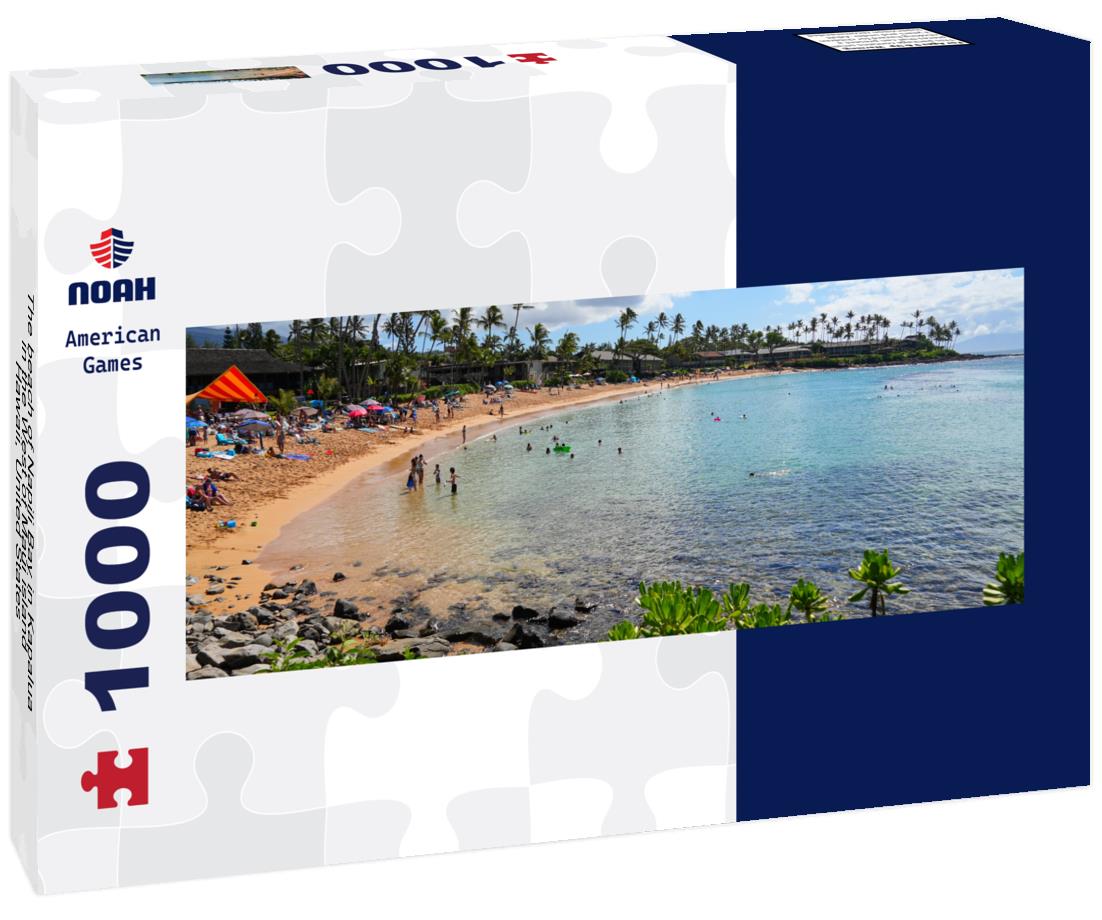 Noah Jigsaw Puzzle The beach of Napili Bay in Kapalua in the West of Maui island, Hawaii, United States panorama 1000 pieces