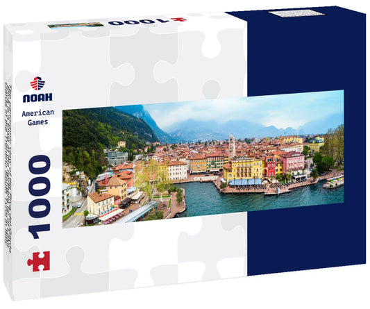 Noah Jigsaw Puzzle The panoramic view of the Riva del Garda. Riva is a town at the northern tip of Lake Garda in the Trentino South Tyrol in Italy panorama 1000 pieces