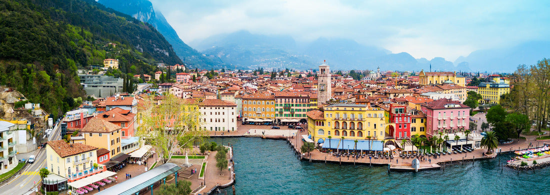 Noah Jigsaw Puzzle The panoramic view of the Riva del Garda. Riva is a town at the northern tip of Lake Garda in the Trentino South Tyrol in Italy panorama 1000 pieces