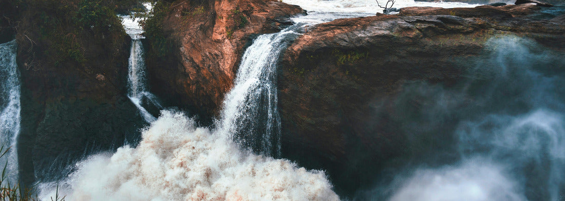 Noah Jigsaw Puzzle Landscape of Murchison Falls in Uganda at sunset panorama 1000 pieces
