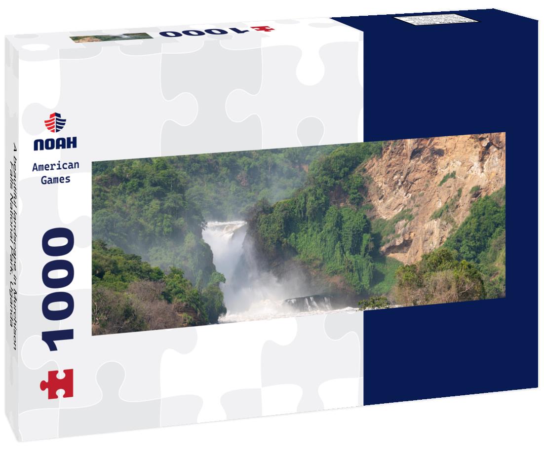 Noah Jigsaw Puzzle A beautiful landscape in Murchison Falls National Park, Uganda panorama 1000 pieces