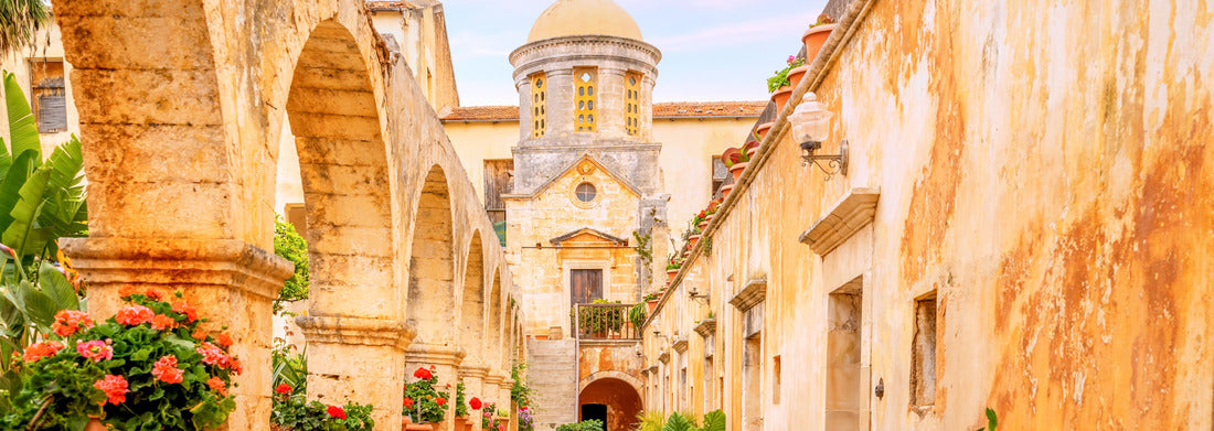 Noah Jigsaw Puzzle Holy Trinity Cloister, Meteora, Island Crete, Greece panorama 1000 pieces