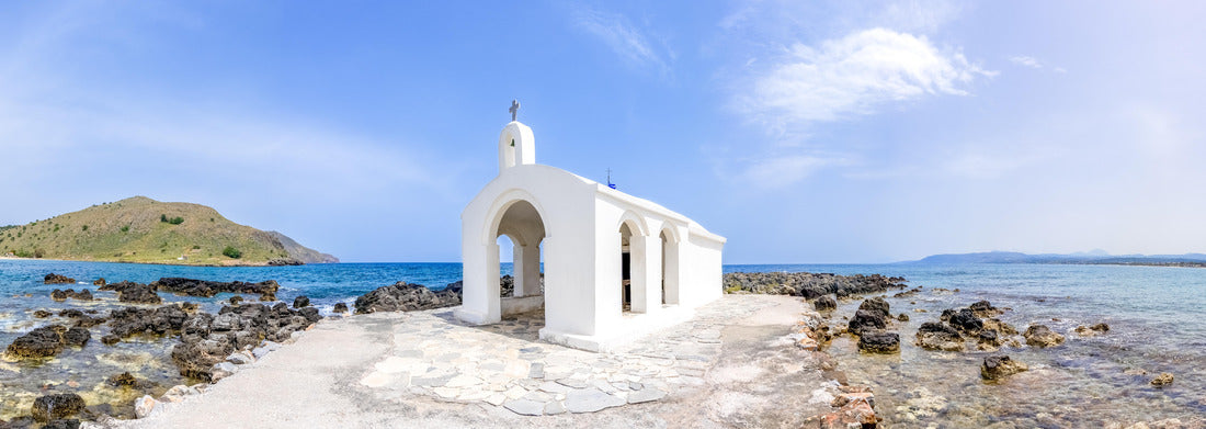 Noah Jigsaw Puzzle Agios Nikolaos Church, Georgioupoli, Iceland Crete, Greece panorama 1000 pieces