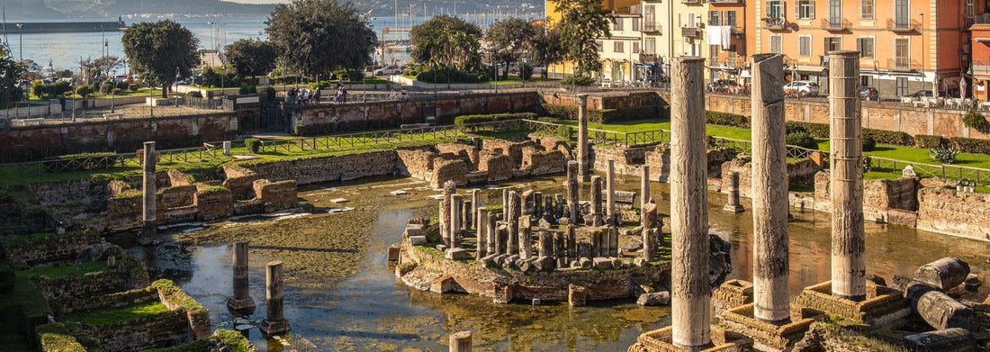 Noah Jigsaw Puzzle The ancient Macellum of Pozzuoli (also known as the Temple of Serapis), Naples, Italy panorama 1000 pieces