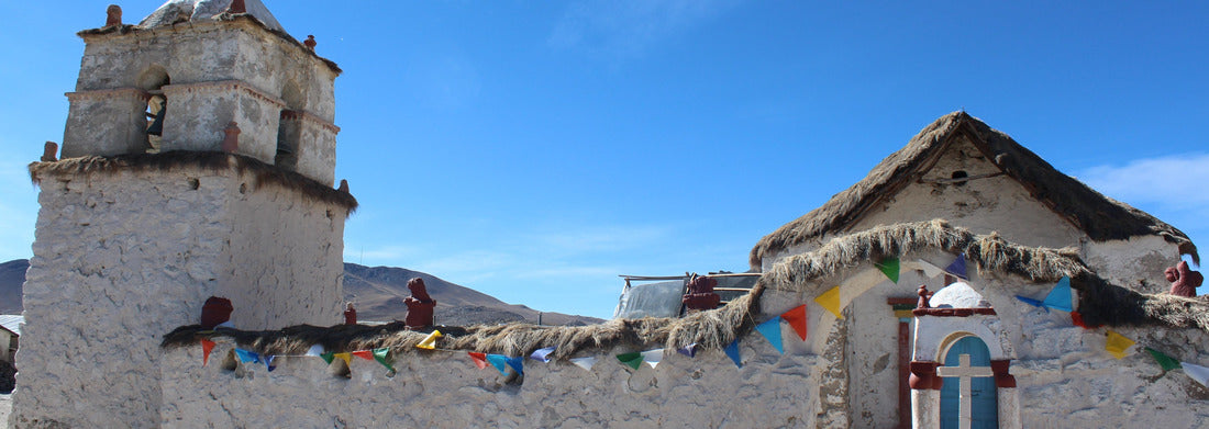Noah Jigsaw Puzzle View of the church of Parinacota, in northern Chile panorama 1000 pieces