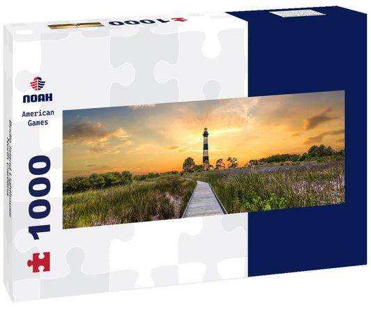 Noah Jigsaw Puzzle Bodie Island Lighthouse North Carolina panorama 1000 pieces