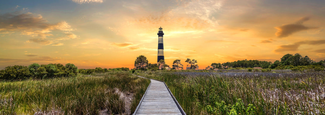 Noah Jigsaw Puzzle Bodie Island Lighthouse North Carolina panorama 1000 pieces